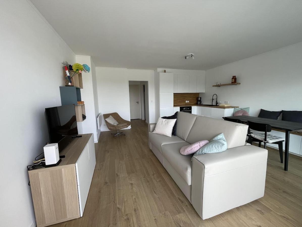 Moderne Studio Aan Het Strand In Oostduinkerke-Bad 科克赛德 外观 照片